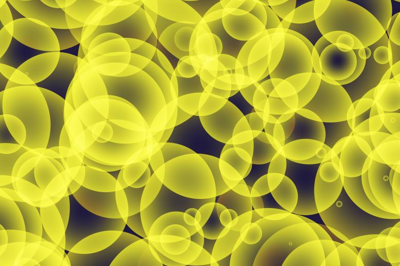 Free stock image of Yellow Bokeh Bubbles Background created by Sos