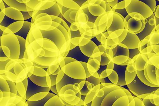 Yellow Bokeh Bubbles Background - Free Stock Photo