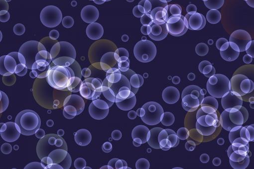 Free Stock Photo of Blue Bokeh Background