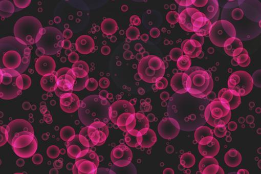 Black and Pink Bubbles Background - Free Stock Photo