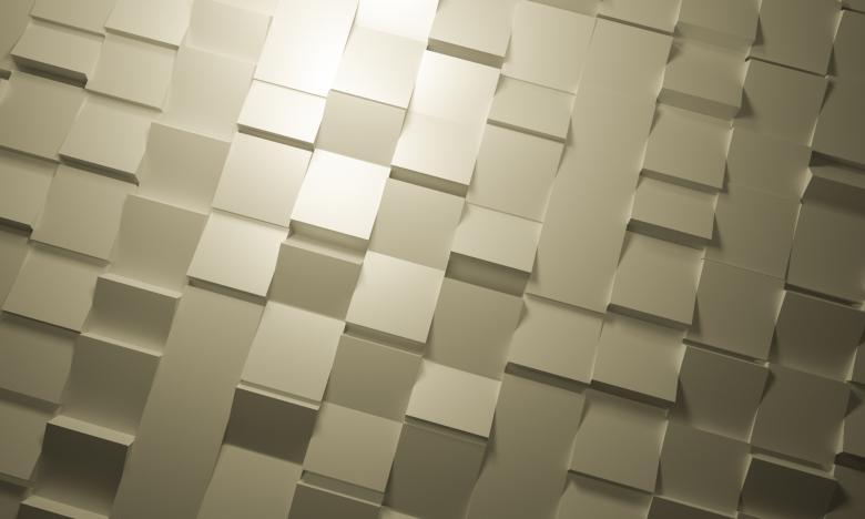 Free stock image of Golden Shine Cubic Background created by Sos