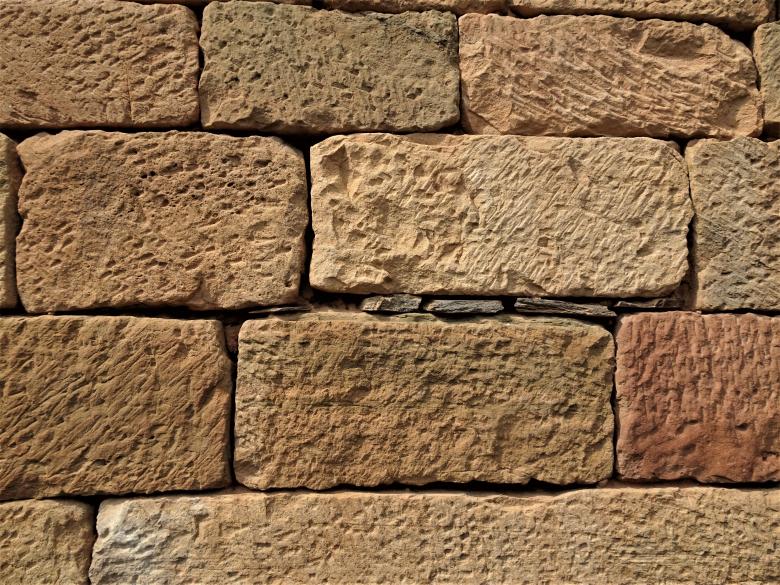 Free stock image of Yellow sandstone wall created by GAIMARD Jacques
