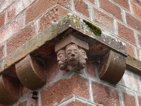 Three-heads gargoyle - Free Stock Photo
