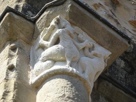 Free Stock Photo of Evil animal and other sculpted creatures