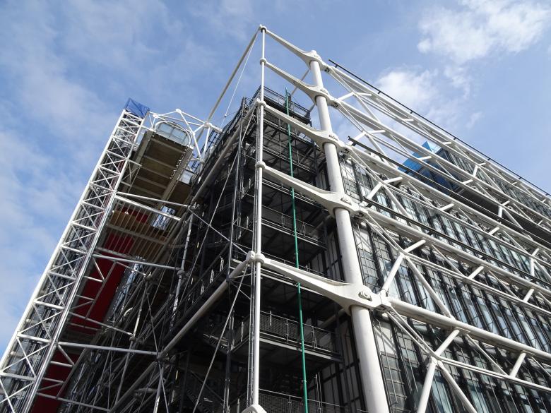 Free stock image of Famous "Pompidou center" created by GAIMARD Jacques