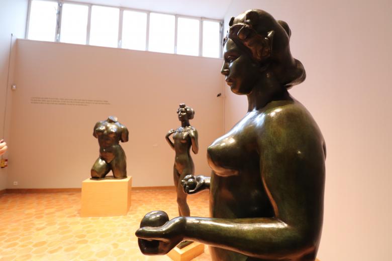 Free stock image of view of different statues in a museum's room created by GAIMARD Jacques