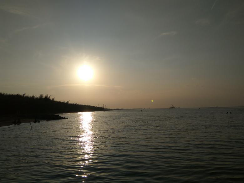 Free stock image of Sunset at the beach created by Toyoong Digital