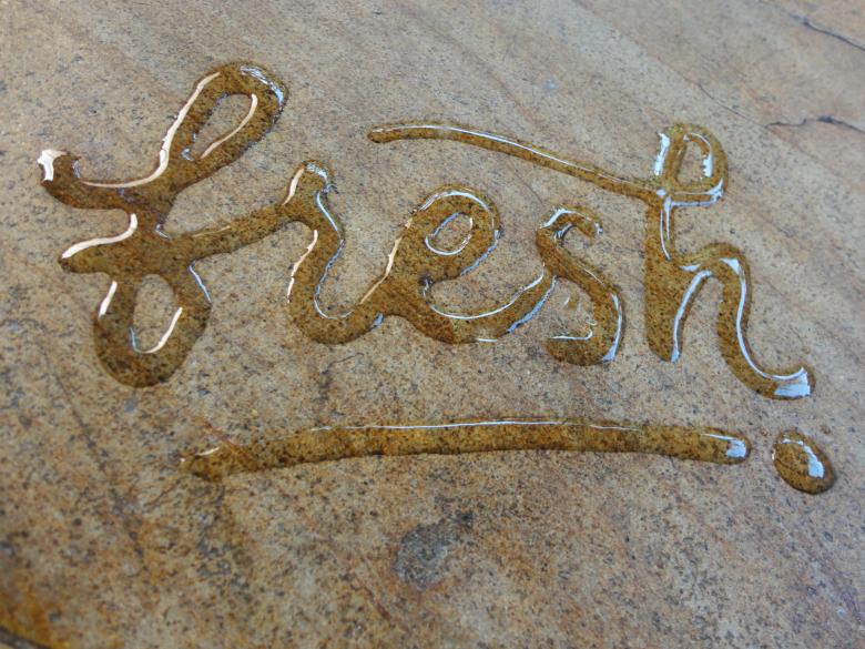 Free stock image of Fresh Water Handwriting Calligraphy created by Chekokiart