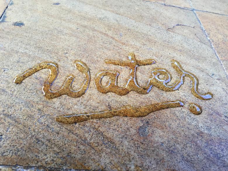 Free stock image of Water Calligraphy created by Chekokiart
