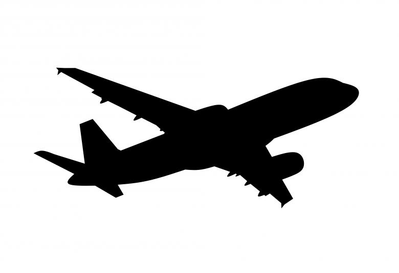 Free stock image of Airplane Silhouette created by mohamed hassan