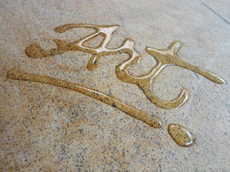 Free stock image of Art water calligraphy created by Chekokiart