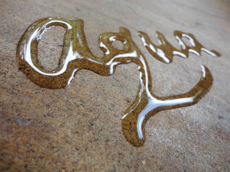 Free stock image of Aqua water calligraphy created by Chekokiart