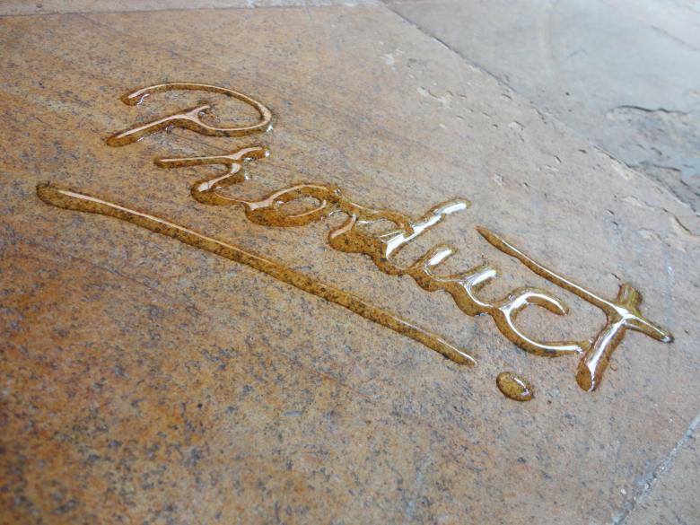 Free stock image of Product spontaneous water handwriting calligraphy created by Chekokiart