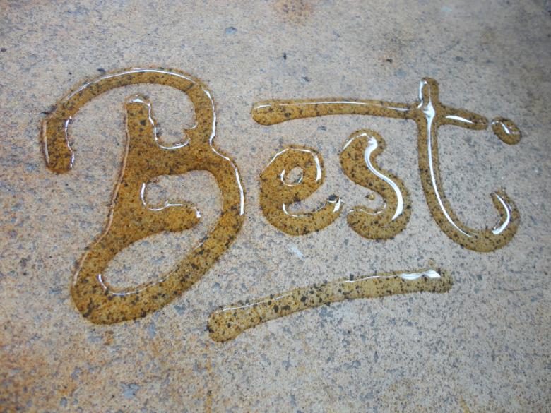 Free stock image of Best water calligraphy created by Chekokiart