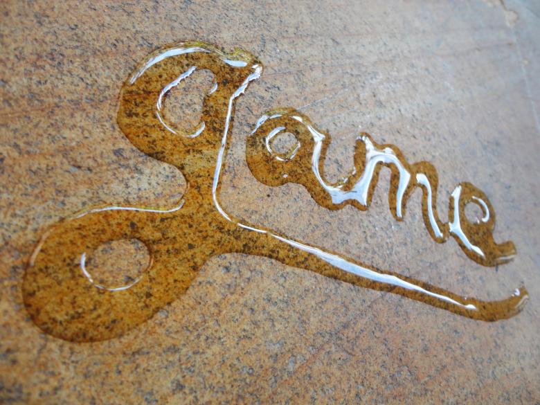 Free stock image of Game water calligraphy background created by Chekokiart