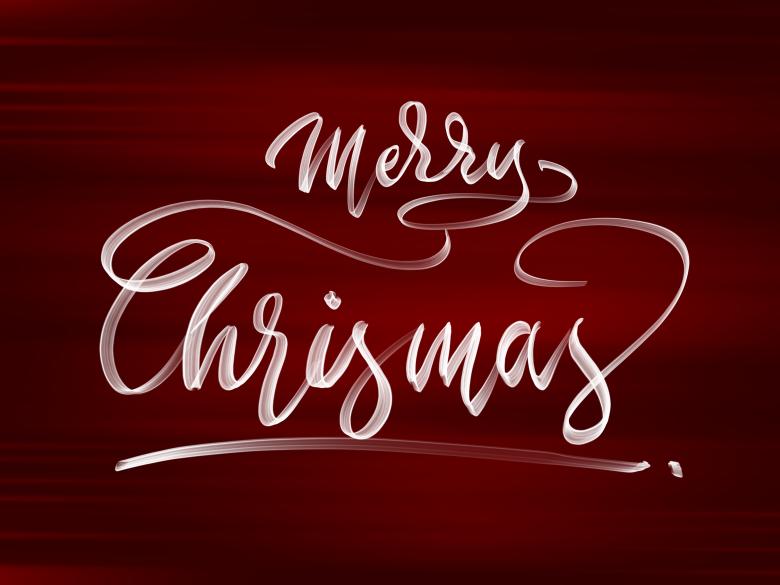 Free stock image of Merry Christmas Text created by Chekokiart