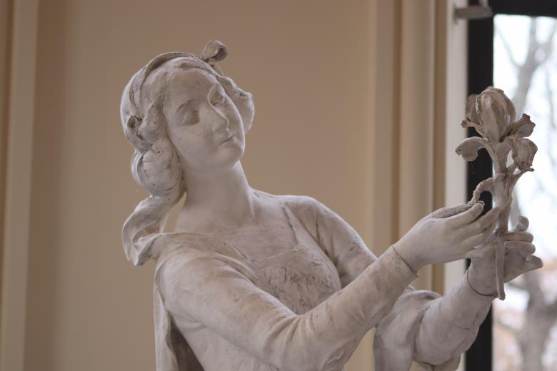 Free stock image of Delicate young lady sculpture created by GAIMARD Jacques