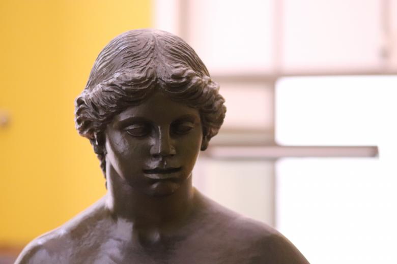 Free stock image of Black bronze statue created by GAIMARD Jacques