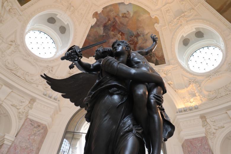 Free stock image of Black bronze sculpture created by GAIMARD Jacques