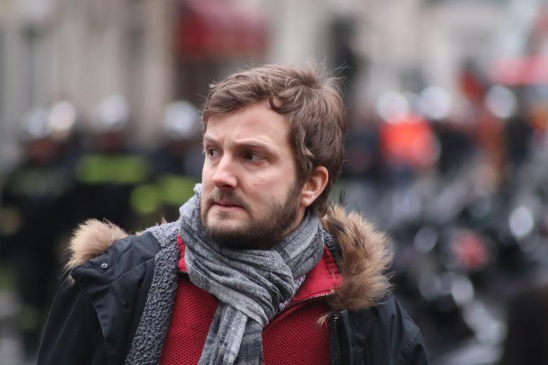Free stock image of Worried man after the terrible gas explosion... created by GAIMARD Jacques