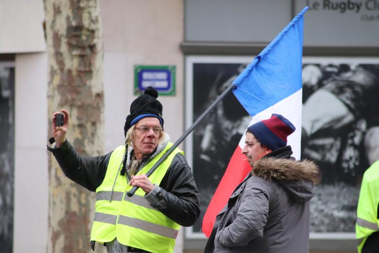 Free stock image of Never too old to protest!!! created by GAIMARD Jacques