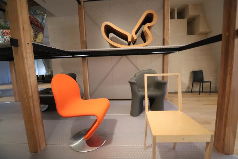 Free stock image of Few designed chairs created by GAIMARD Jacques