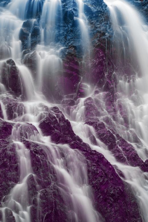 Free stock image of Frozen Majesty Falls created by Nicolas Raymond