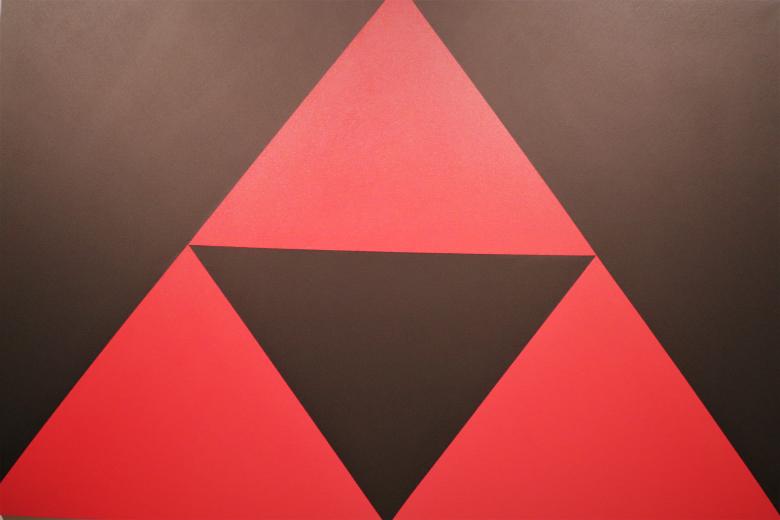 Free stock image of Mexican modern design triangle painting created by GAIMARD Jacques