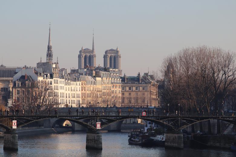 Free stock image of View of Paris in Winter created by GAIMARD Jacques