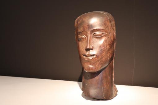 Free Stock Photo of Ossip Zadkine wood head sculpture