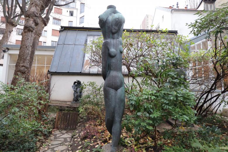 Free stock image of Ossip Zadkine bronze sculpture created by GAIMARD Jacques