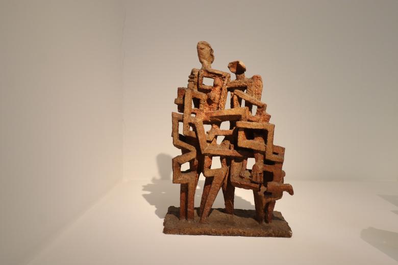 Free stock image of Ossip Zadkine iron sculpture created by GAIMARD Jacques