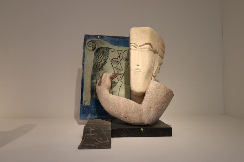 Free stock image of Ossip Zadkine stone sculpture created by GAIMARD Jacques