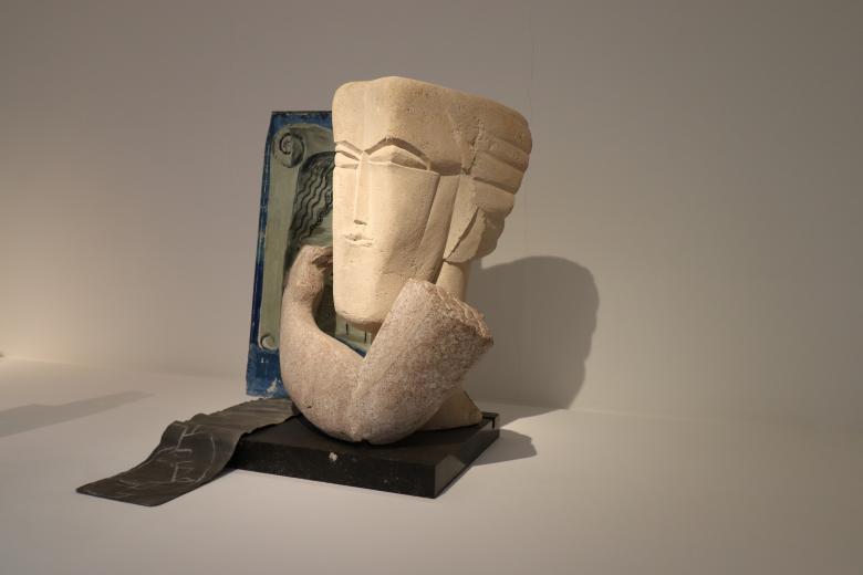 Free stock image of Ossip Zadkine stone sculpture created by GAIMARD Jacques