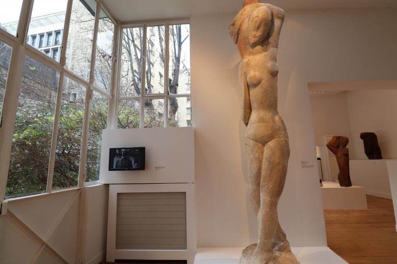 Free stock image of Ossip Zadkine stone figure sculpture created by GAIMARD Jacques
