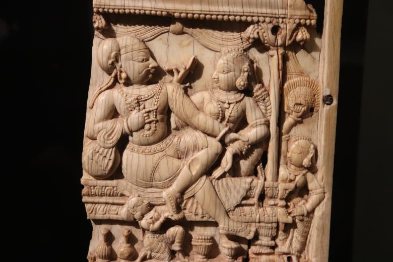 Free stock image of Ancient Khmer ivory carving created by GAIMARD Jacques