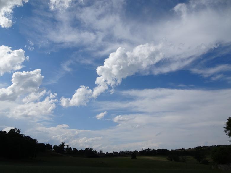 Free stock image of Clouds landscape in the summertime created by GAIMARD Jacques