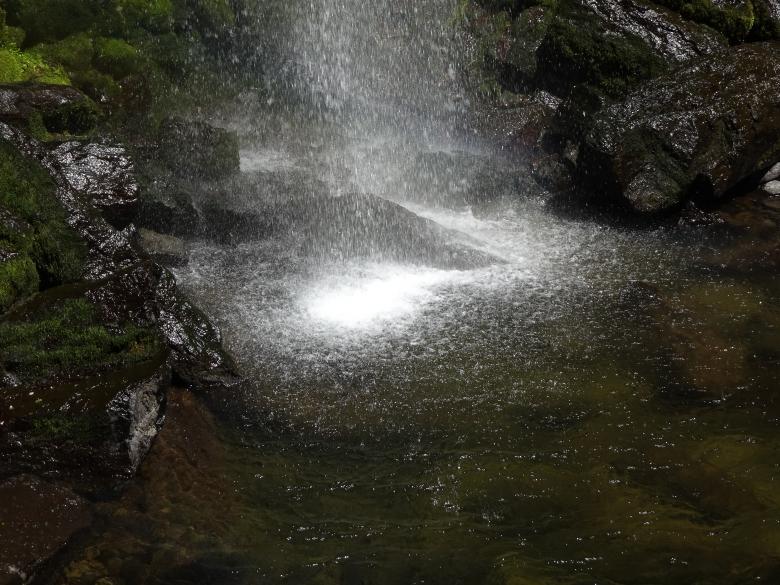 Free stock image of Wet rocks under a waterfall created by GAIMARD Jacques