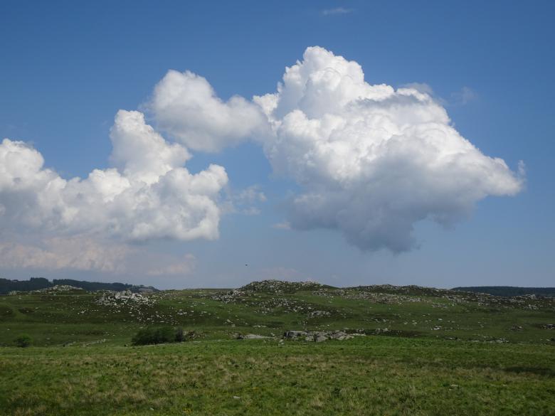 Free stock image of Heavy clouds over a sort of Mongolian  landscape created by GAIMARD Jacques