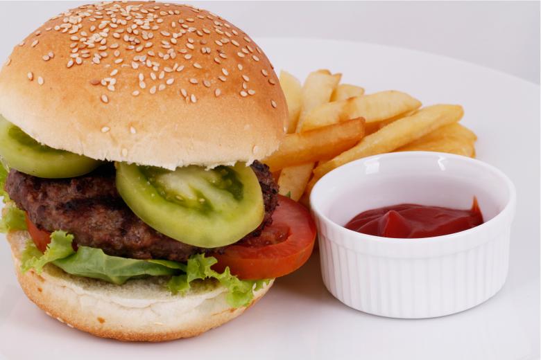 Free stock image of Burger Menu with Fries created by Suandana Ipandemade