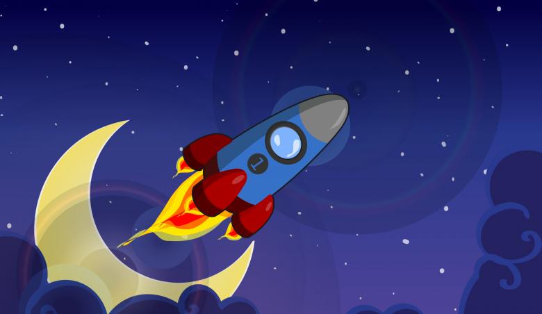 Free stock image of Flying Spaceship created by mohamed hassan