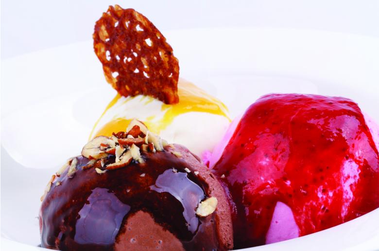 Free stock image of Vanilla, Chocolate and Strawberry Ice Cream created by Suandana Ipandemade