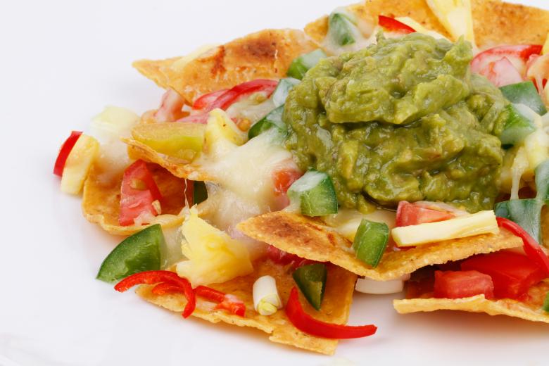 Free stock image of Nachos with Guacamole created by Suandana Ipandemade