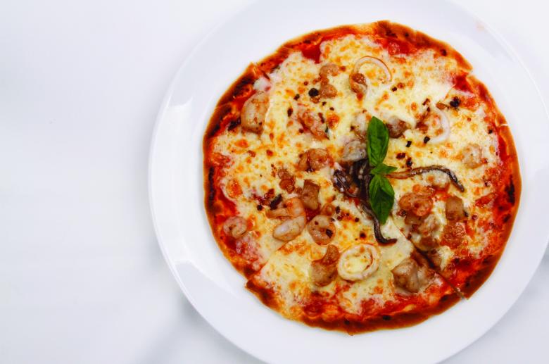 Free stock image of Seafood Pizza created by Suandana Ipandemade