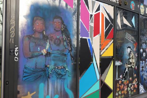Free Stock Photo of Graffiti street art