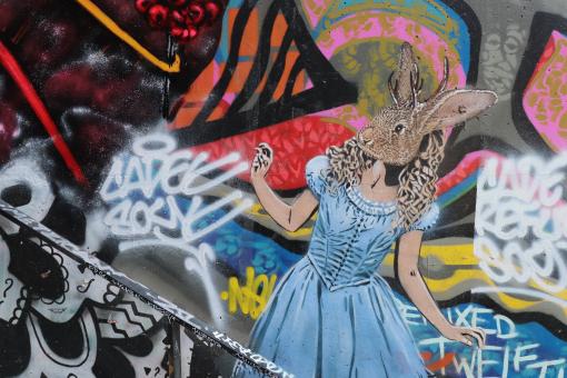 Graffiti street art - Free Stock Photo