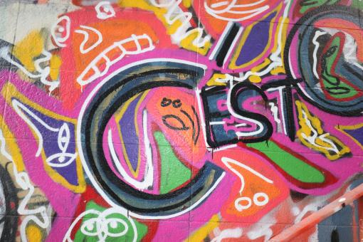 Graffiti street art - Free Stock Photo