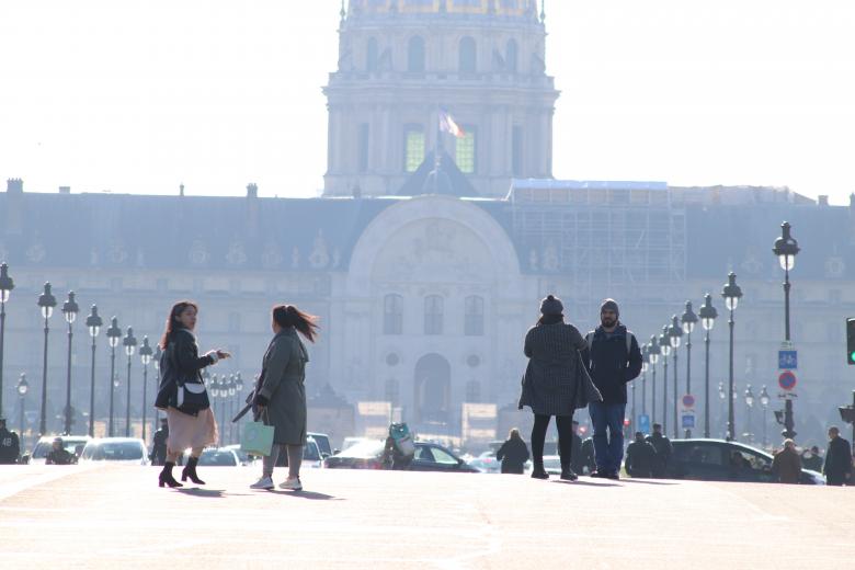 Free stock image of On a bridge of Paris created by GAIMARD Jacques