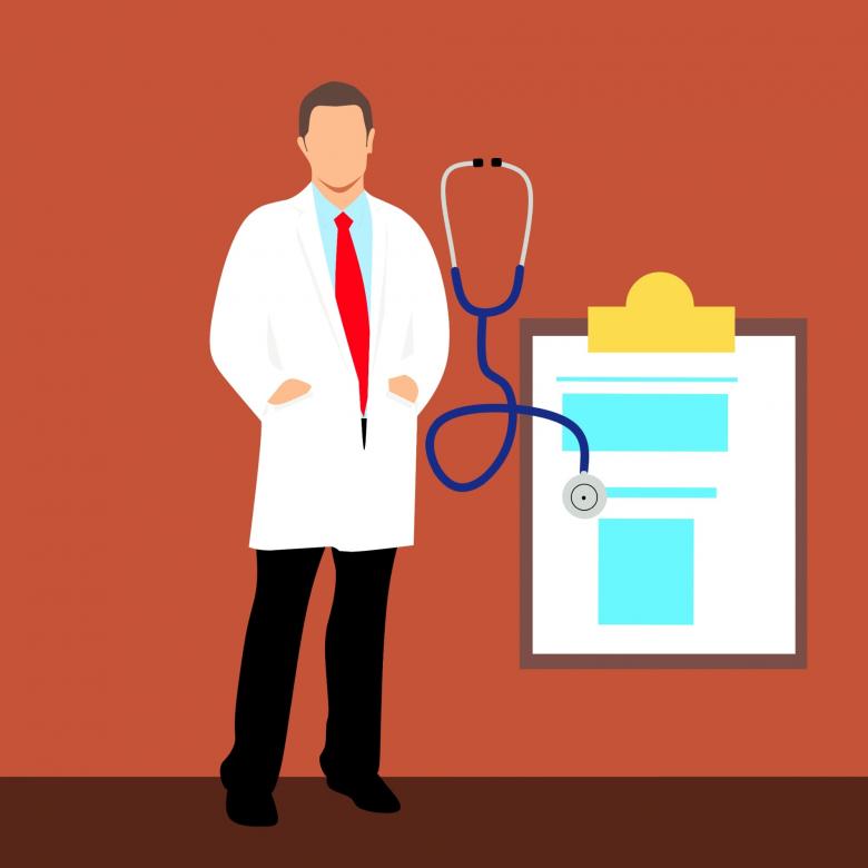 Free stock image of Young Doctor Illustration created by mohamed hassan