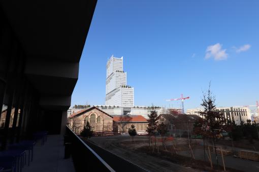Free Stock Photo of Large view on new courthouse